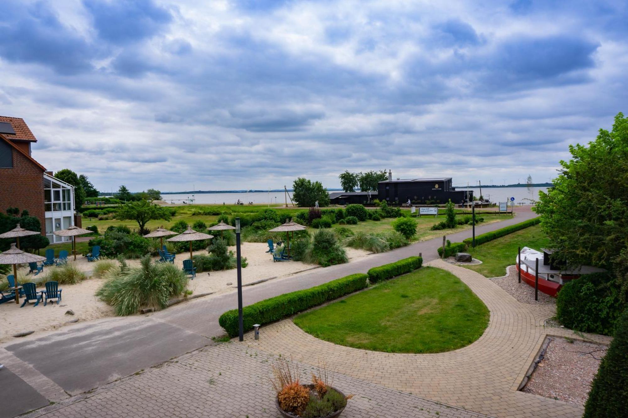 伦布鲁Haus Strandglueck - Urlaub Mit Blick Auf Den Duemmer See公寓 外观 照片